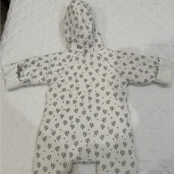 Konges Slojd Baby Girl Hooded Coverall - Picture 3 of 3